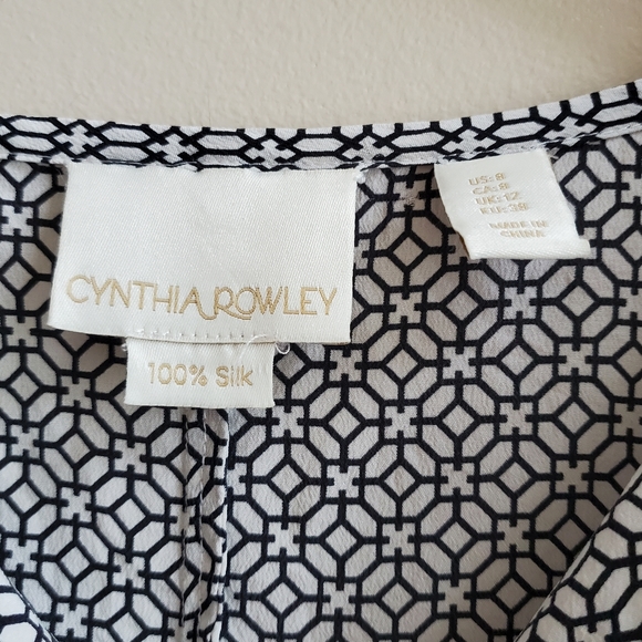 Cynthia Rowley 100% Silk dress, Size 8 - Picture 8 of 8